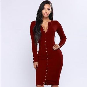 Fashion Nova Midi Dress